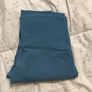 TRADED teal lululemon leggings